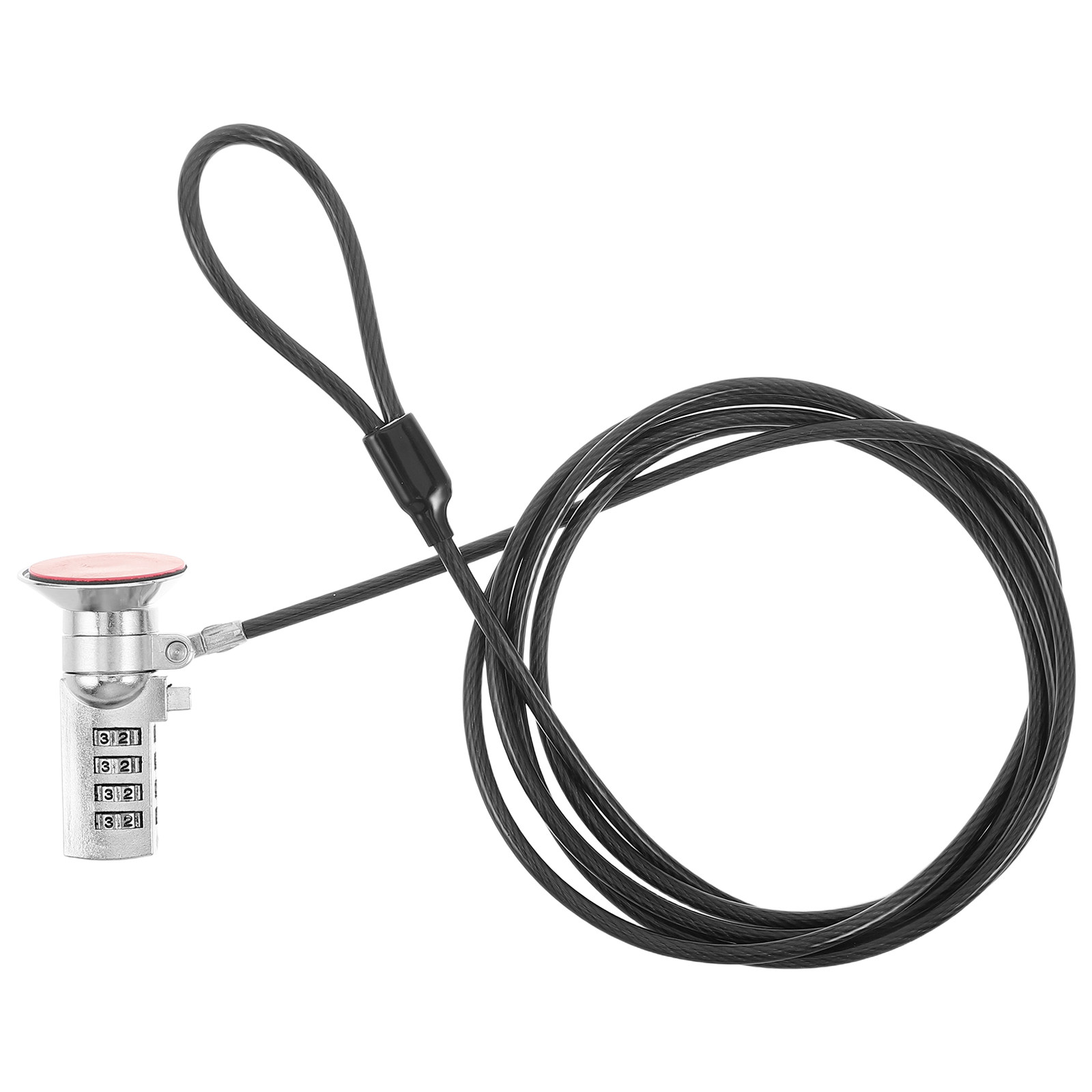 Cable Lock Flexible - 1Set Laptop Lock Combination 6Ft Flexible