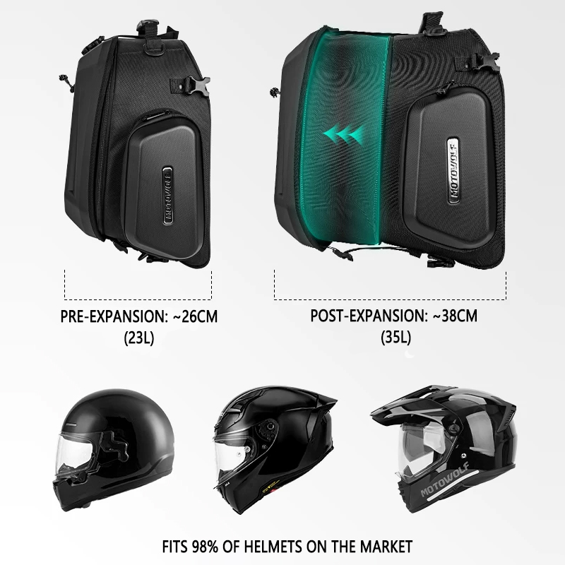 23-35L Waterproof Motor Back S - Panniers Waterproof Rear recension och pris