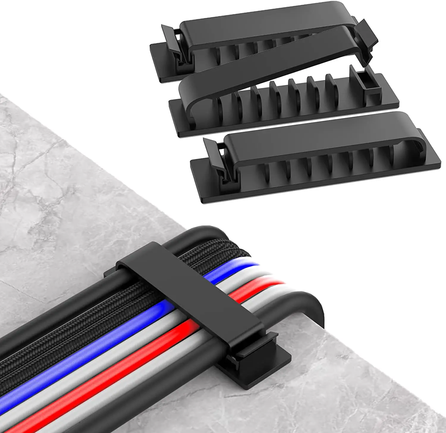 Cable Organizer Cord Managemen - Cable Lock Flexible recension och pris