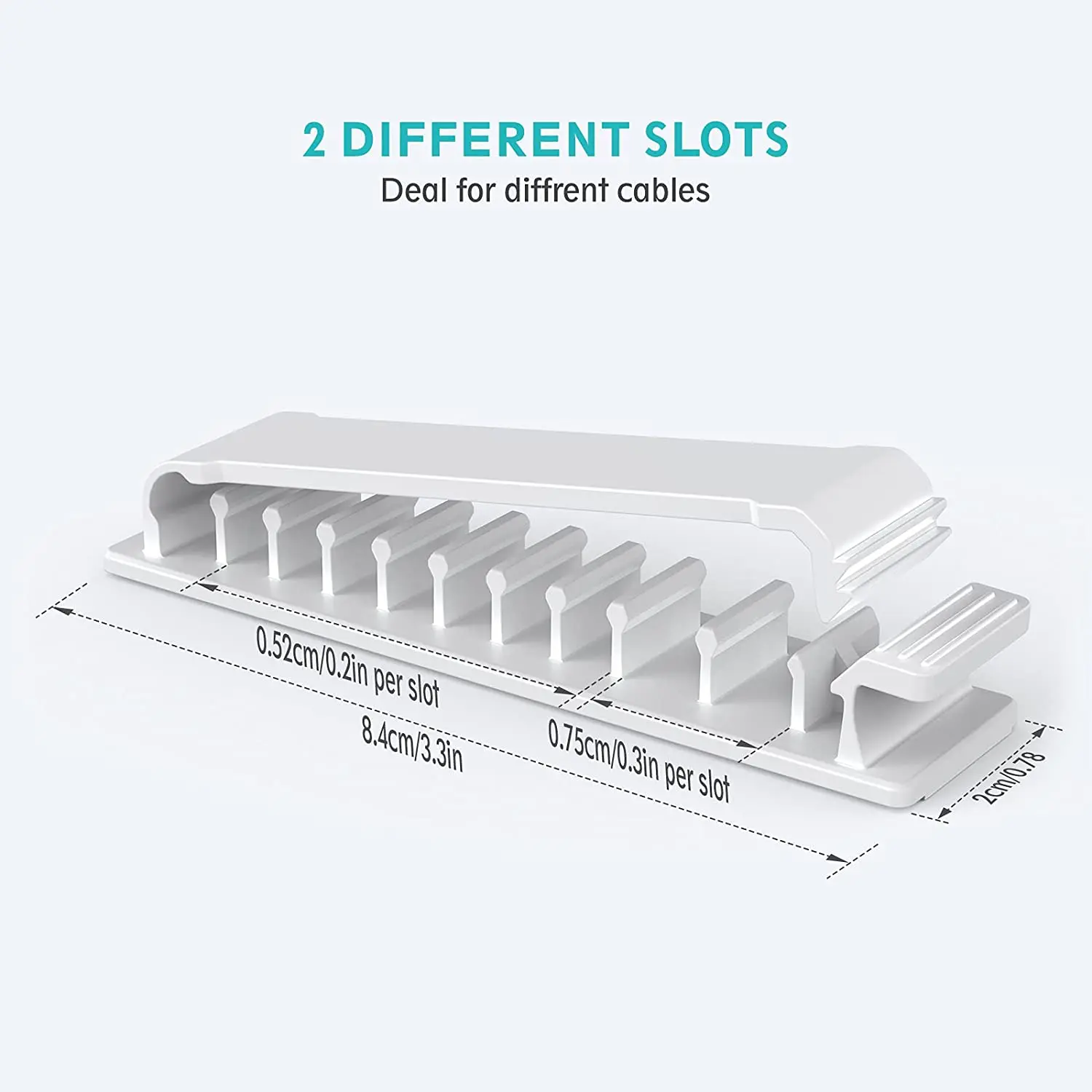 Cable Organizer Cord Managemen - Cable Lock Flexible recension och pris